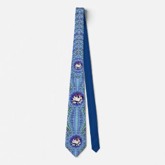 Om Blue Tie
