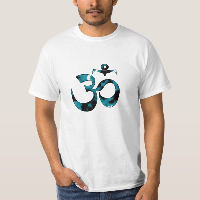 Om Camouflage - Yoga T-Shirts for Men (Front)