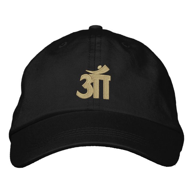 OM EMBROIDERED HAT (Front)