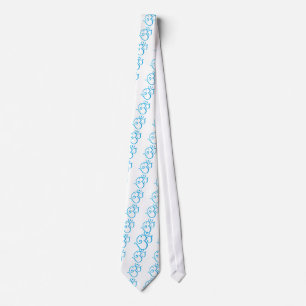 Om-ganpati-turqoise Tie