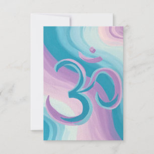 Om Greeting Card