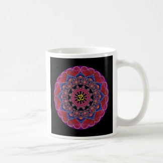 Om Heart Mandala Coffee Mug