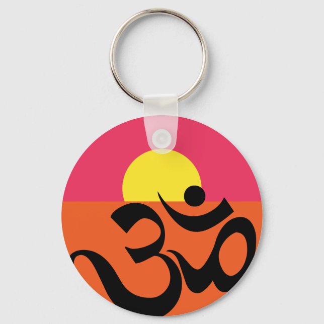 Om Key Ring (Front)