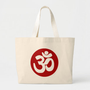 Om Large Tote Bag