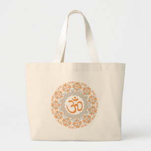 Om Large Tote Bag
