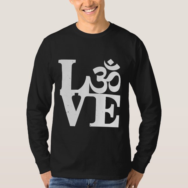 Om Love T-Shirt (Front)