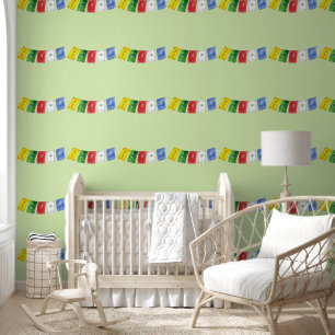 OM MA NI PADME HUM - Prayer Flags 1 Wallpaper
