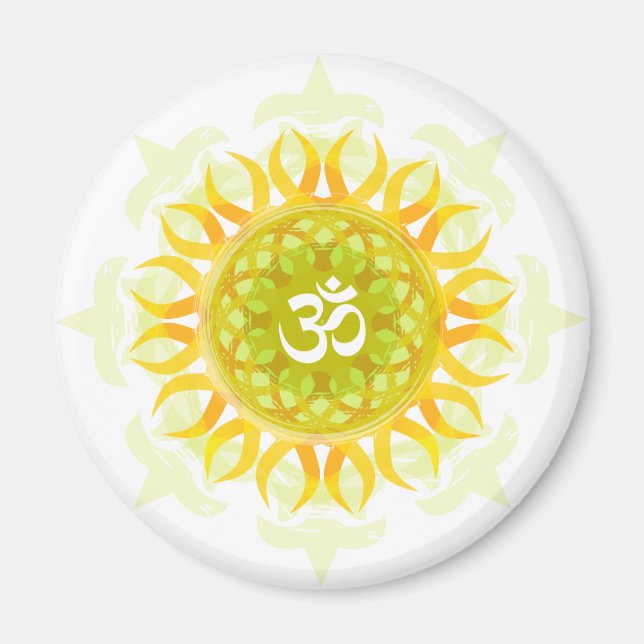 Om Mandala Magnet (Front)