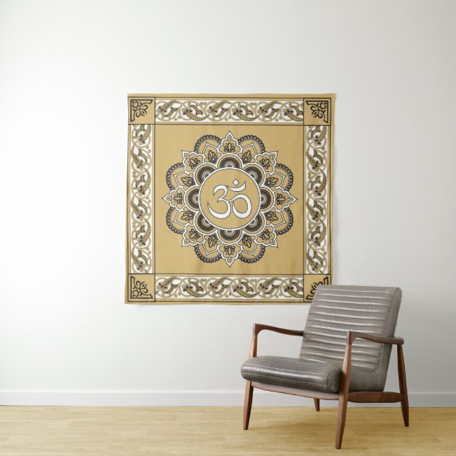 OM Mandala - Tapestry (In Situ)