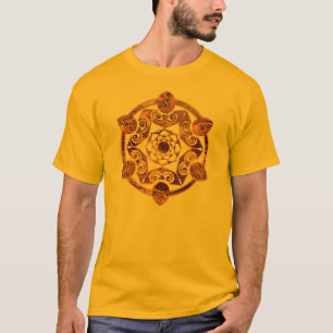 Om Mani Padme Hum - Golden Mandala T-Shirt
