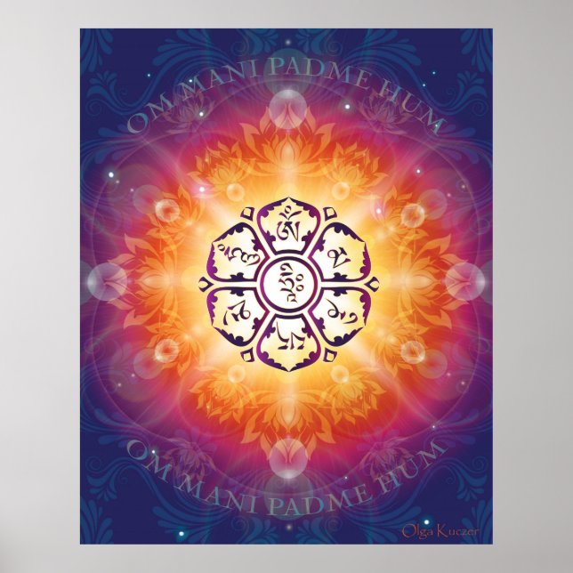 Om Mani Padme Hum Poster (Front)