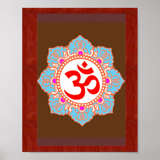 Om Mantra Art:by Navin Joshi, LOWPRICE gifts Poster