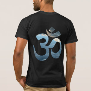 Om Mantra Meditation Yoga Mens Front And Back T-Shirt