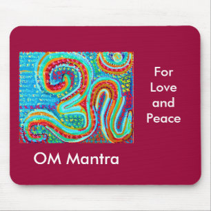 OM Mantra Om108 Mouse Pad