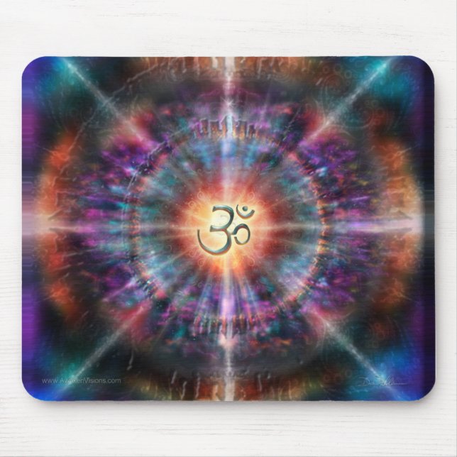 Om Mouse Pad (Front)