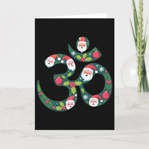 Om Namah Shivaya Buddhism Indian God Faith Ohm Fun Card