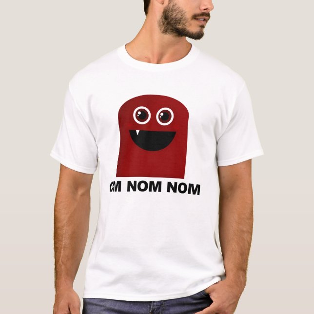 Om Nom Nom Cutie T-Shirt (Front)