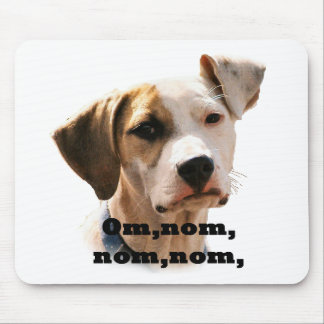 Om, nom, nom, nom, mouse pad