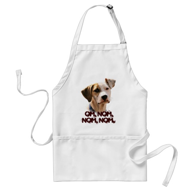 Om, nom, nom, nom, standard apron (Front)