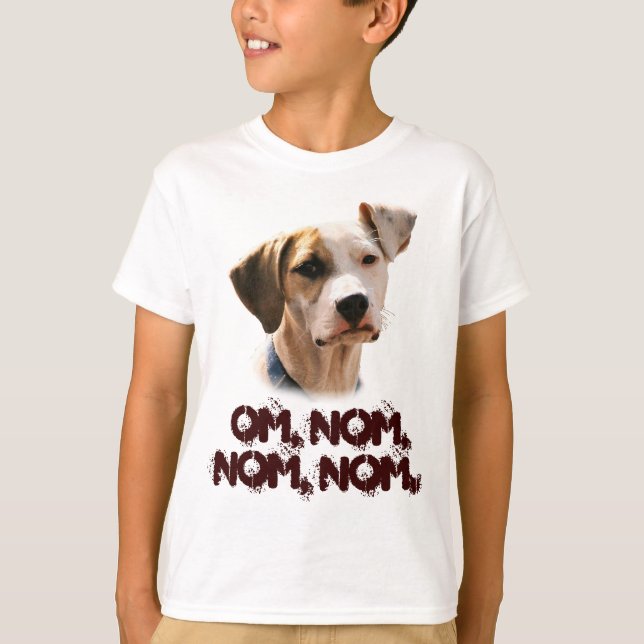 Om, nom, nom, nom, T-Shirt (Front)