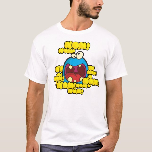 OM NOM NOM NOM T-Shirt (Front)