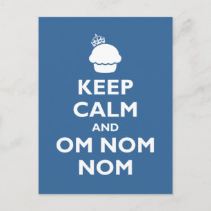 Om Nom Nom Postcard