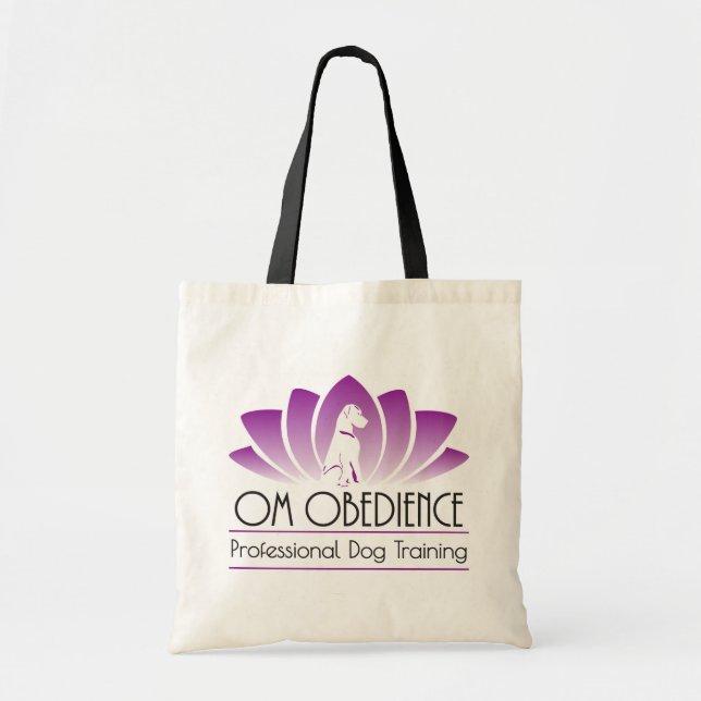 Om Obedience Tote Bag (Front)