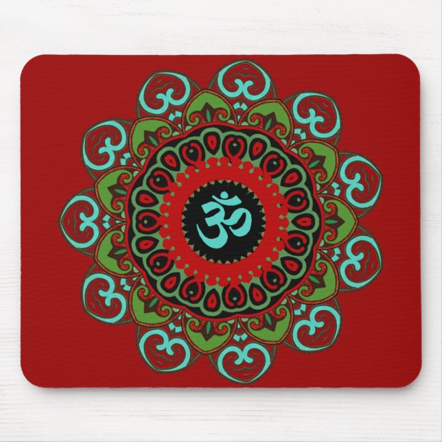 Om of Chaos Mousepad (Front)