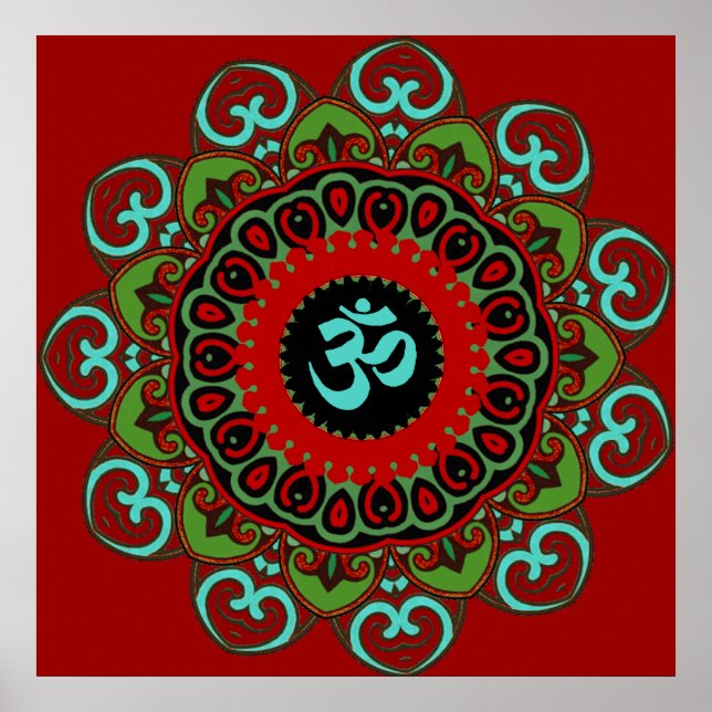 Om of Chaos Print (Front)