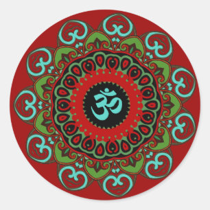 Om of Chaos Sticker