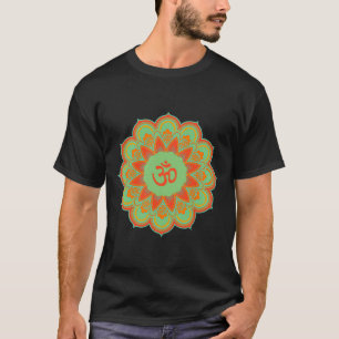 Om Ohm Aum Symbol Mandala Spiritual Yoga Gift T-Shirt