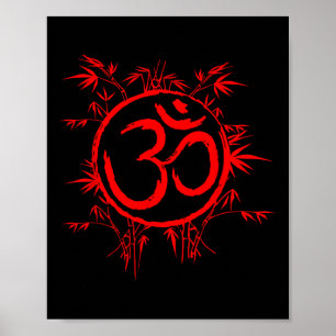 Om Ohm Aum Symbol Spiritual Yoga Gift _1 Poster