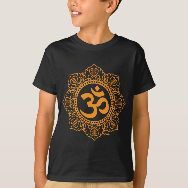 Om - Ohm - Aum Symbol T-Shirt (Front)