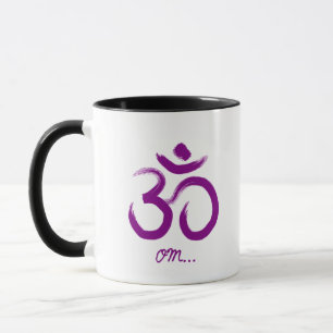 Om (Ohm) Spiritual Cups and Mugs
