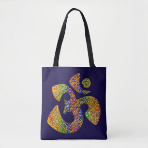 OM Ornaments + your backgr. & ideas Tote Bag