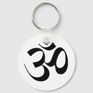 OM - SANSCRIT FOR PEACE KEY RING