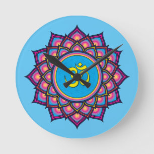 Om Shanti Om Round Clock