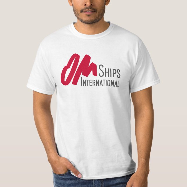 OM Ships Logo Basic Tshirt (Front)