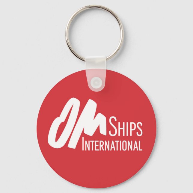 OM Ships Logo Key Ring (Front)