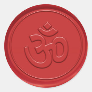 Om Sign Wax Seal