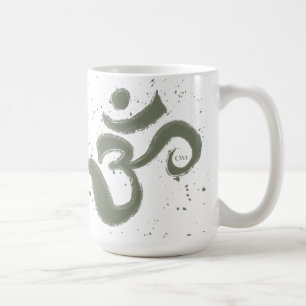 Om Splatter Coffee Mug