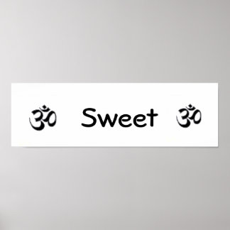 Om Sweet Om Poster