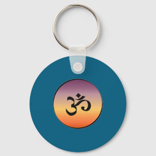 Om Symbol _1  Key Ring