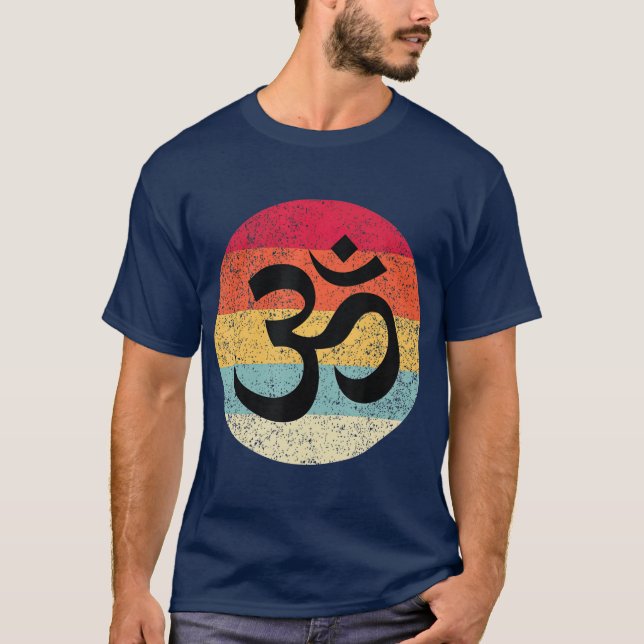 Om Symbol Aum Ohm Hindu Zen Tantra Yoga Day Gift T-Shirt (Front)