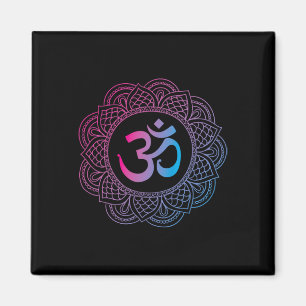 Om Symbol Aum Ohm Hindu Zen Tantra Yoga Day Namast Magnet