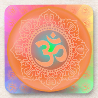 OM symbol coaster