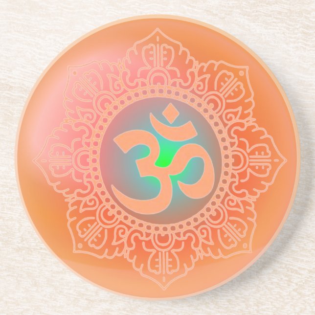 OM symbol coaster (Front)