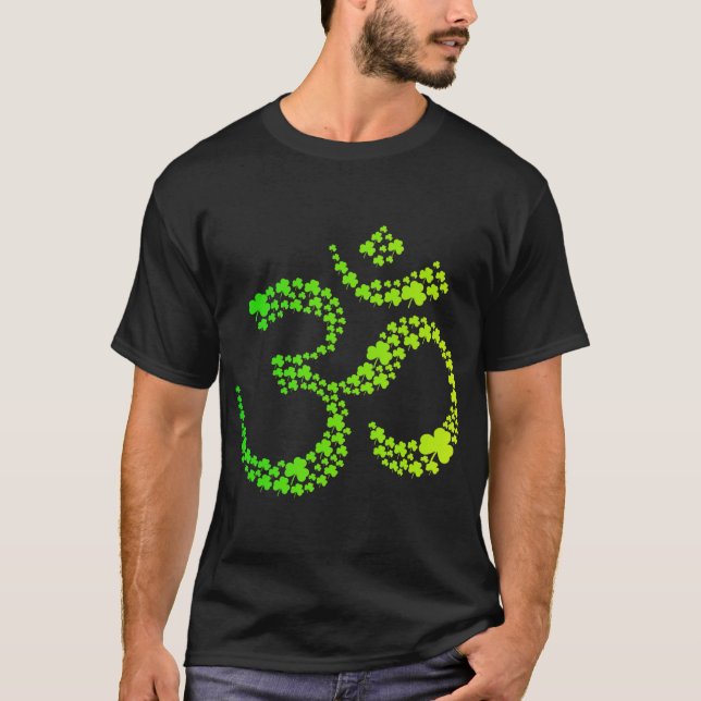 Om Symbol  for Meditation and Yoga T-Shirt (Front)