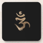 OM symbol - Golden Brushstroke