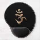 OM symbol - Golden Brushstroke